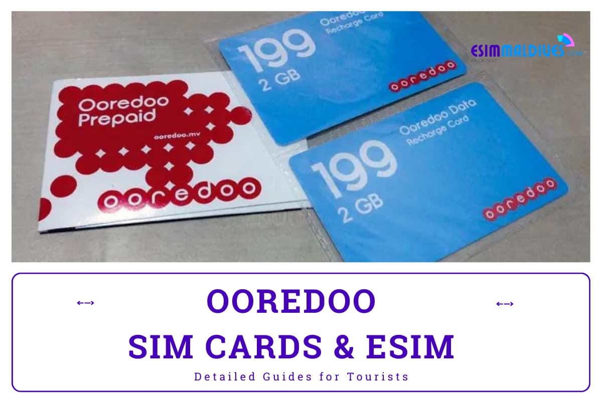 Ooredoo SIM Card and eSIM for Tourists