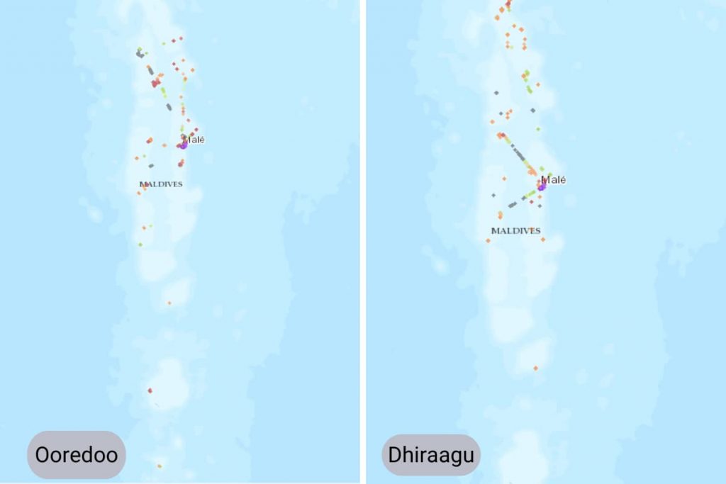 Maldives Mobile Internet - Coverage